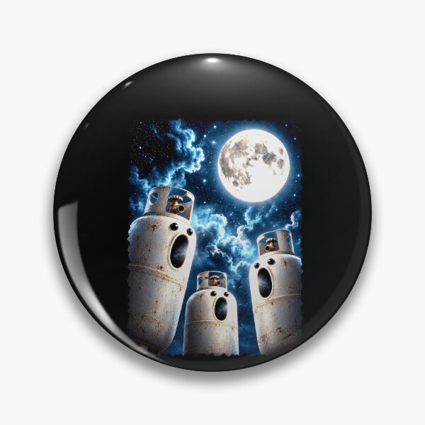 Item preview, Full Moon Propane Tanks Howling designed and sold by elderberry.
