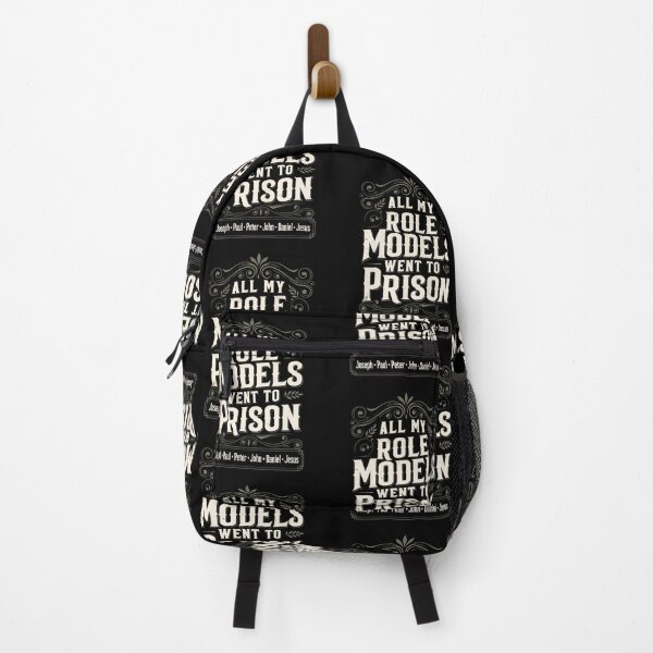 Item preview, Funny Role Models Prison Quote Graphic Tee designed and sold by SonyaHarr80213.