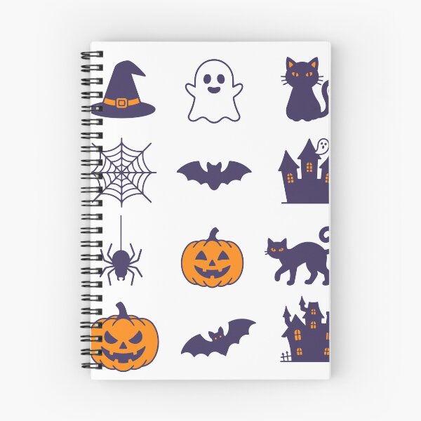 Item preview, Cute Witch Essentials Bundle Flat Vector Icon Set designed and sold by NUSA NIPA.