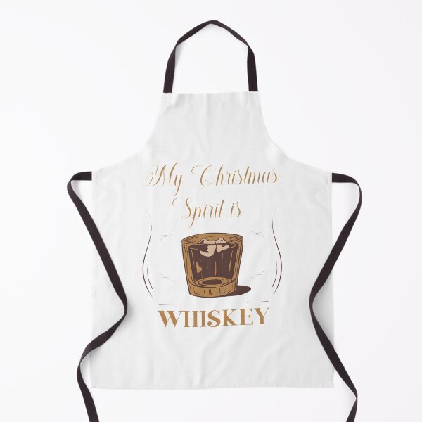 Item preview, My Christmas Spirit Is Whiskey Holiday Funny Drinking Alcohol Design designed and sold by SimoStore.