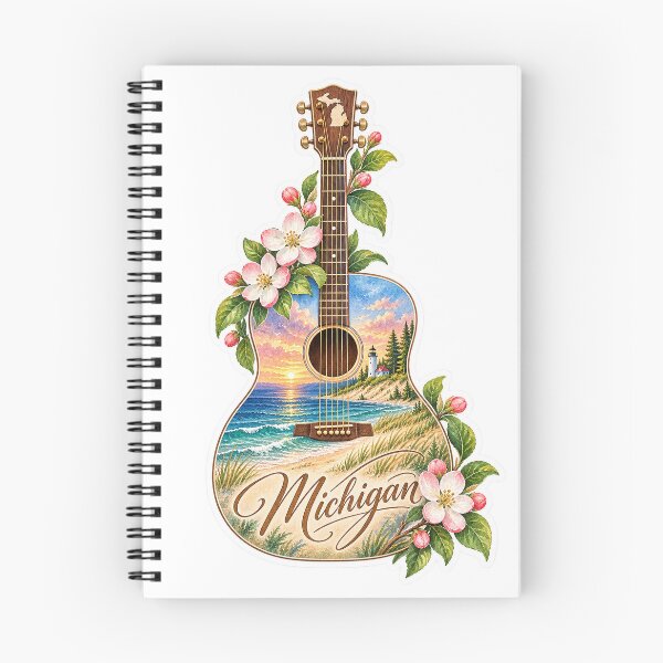 Item preview, Michigan Great Lakes Guitar designed and sold by Whimspired By Paxx.