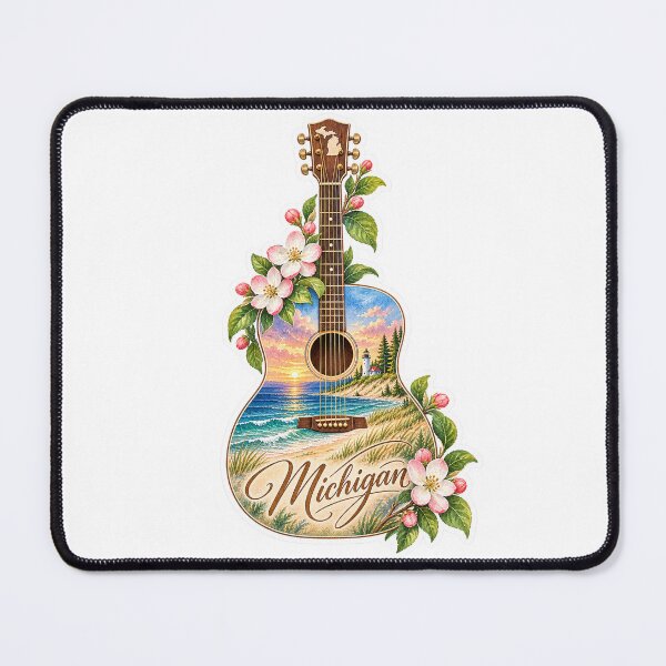 Item preview, Michigan Great Lakes Guitar designed and sold by Whimspired By Paxx.