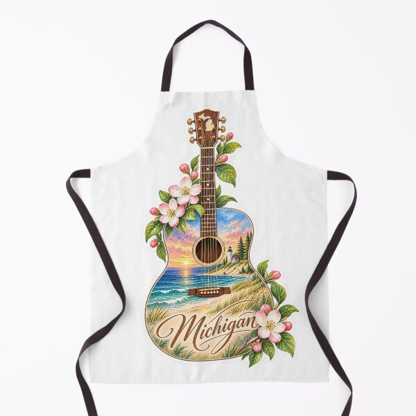 Item preview, Michigan Great Lakes Guitar designed and sold by Whimspired By Paxx.