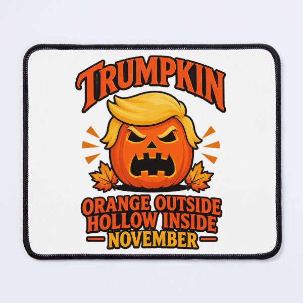 Item preview, Trumpkin Pumpkin Halloween November Funny Hollow Orange Design designed and sold by nilakastrati04.