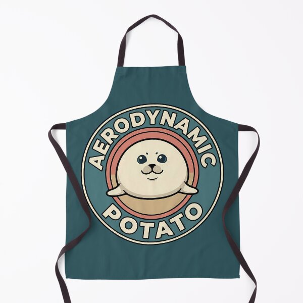 Item preview, Aerodynamic Potato Funny Chubby Seal Badge designed and sold by DripCultureLab.