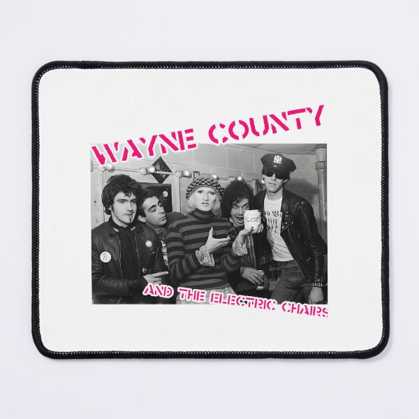 Item preview, Wayne County and the Electric Chairs Vintage Punk Rock Music Design designed and sold by lemmark.