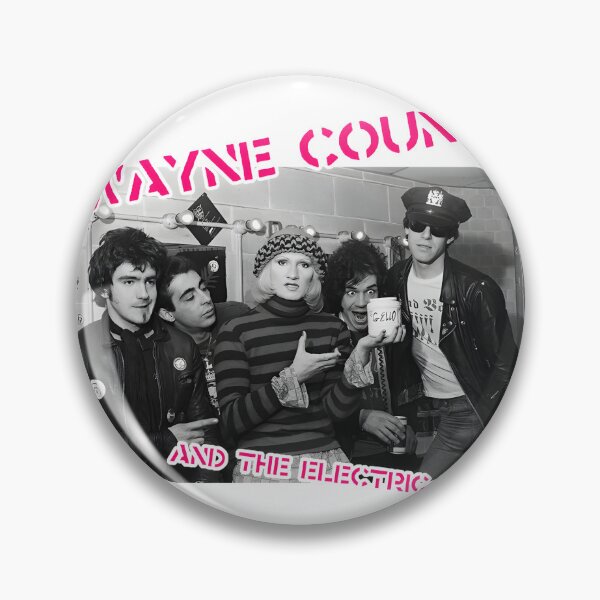Item preview, Wayne County and the Electric Chairs Vintage Punk Rock Music Design designed and sold by lemmark.