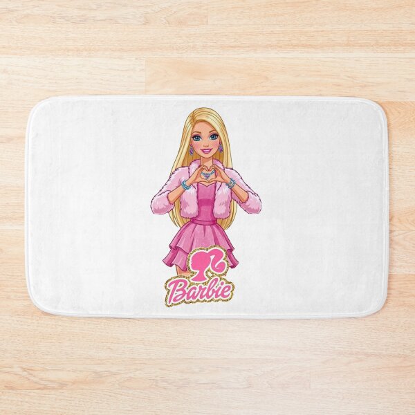 Item preview, Barbie Pink Fashion Doll – Glamorous Pink Dress and Fur Coat Illustration designed and sold by 4U---Store.