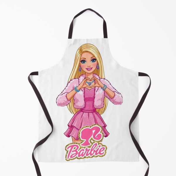 Item preview, Barbie Pink Fashion Doll – Glamorous Pink Dress and Fur Coat Illustration designed and sold by 4U---Store.