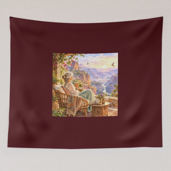 Item preview, Peaceful Tea, in the Canyon designed and sold by Evelina77swiss.