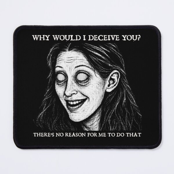 Item preview, Why would I deceive you? - Creepy Elizabeth Holmes - Theranos  designed and sold by R-A Designs.