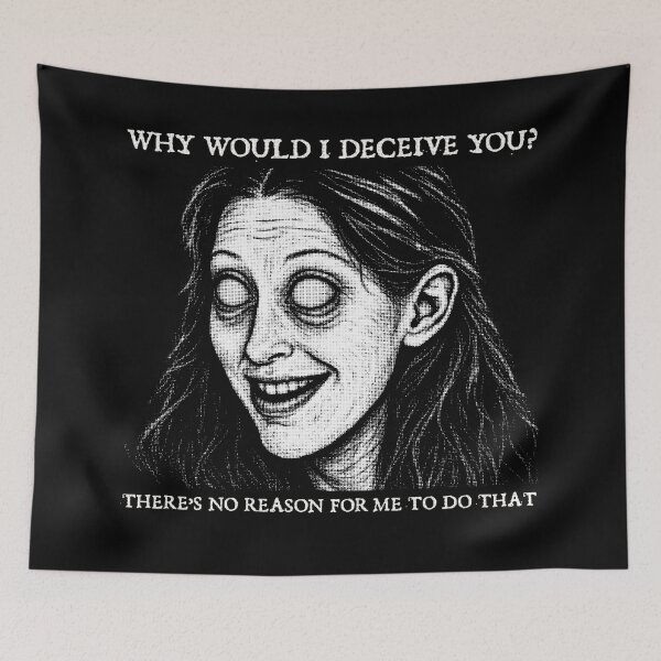 Item preview, Why would I deceive you? - Creepy Elizabeth Holmes - Theranos  designed and sold by R-A Designs.