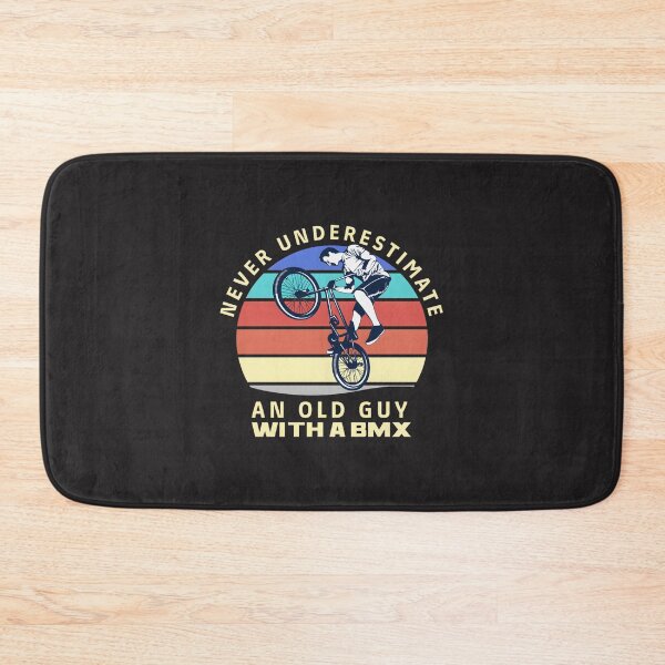 Item preview, Never Underestimate An Old Guy With A BMX Bike - Vintage BMX Enthusiast Design designed and sold by SimoStore.