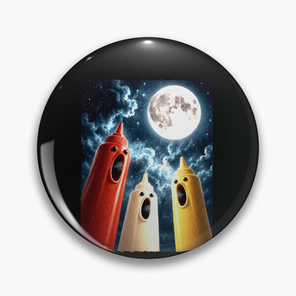 Item preview, Condiment Bottles Under a Full Moon designed and sold by elderberry.