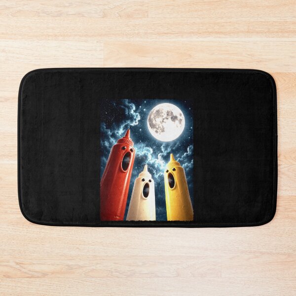 Item preview, Condiment Bottles Under a Full Moon designed and sold by elderberry.