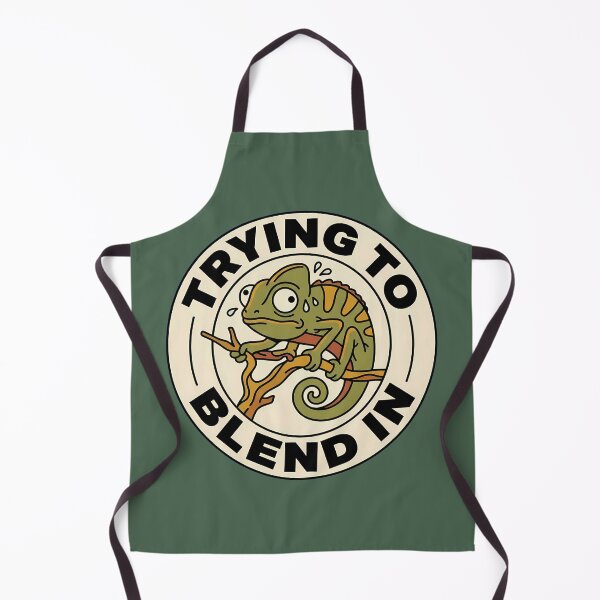 Item preview,  Trying To Blend In Funny Chameleon Badge designed and sold by DripCultureLab.