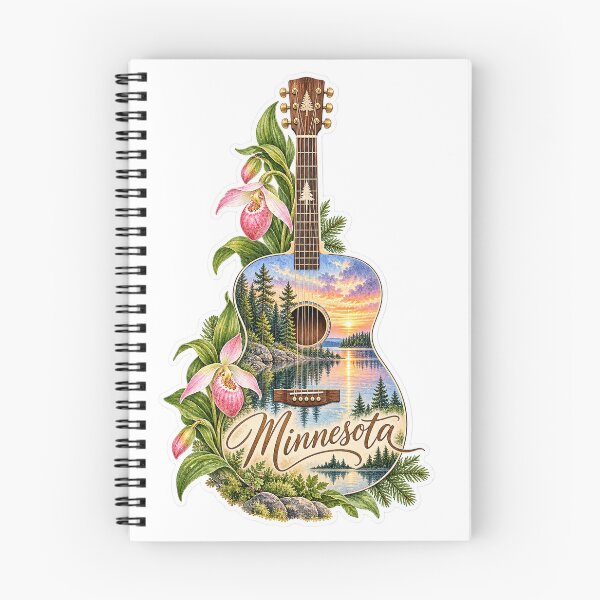 Item preview, Minnesota Northwoods Guitar designed and sold by Whimspired By Paxx.