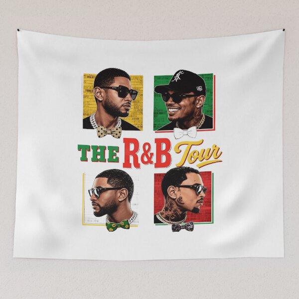 Item preview, Vintage R&B Music Tour Retro Graphic Tee designed and sold by urgSuetta.