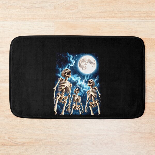 Item preview, Surreal Skeletons Under a Full Moon designed and sold by elderberry.