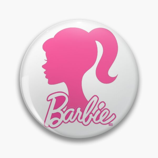Item preview, Barbie Pink Silhouette Logo – Classic Fashion Doll Design designed and sold by 4U---Store.