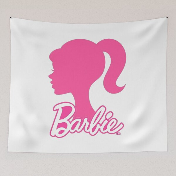 Item preview, Barbie Pink Silhouette Logo – Classic Fashion Doll Design designed and sold by 4U---Store.