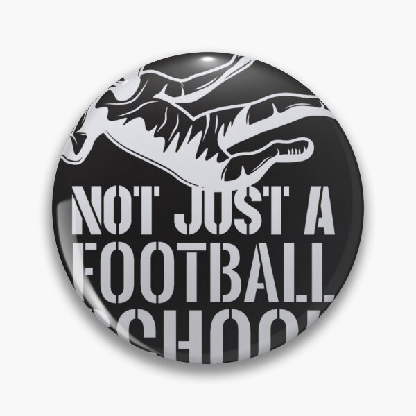 Item preview, Not Just A Football School Inspirational Sports Quote Design designed and sold by SimoStore.