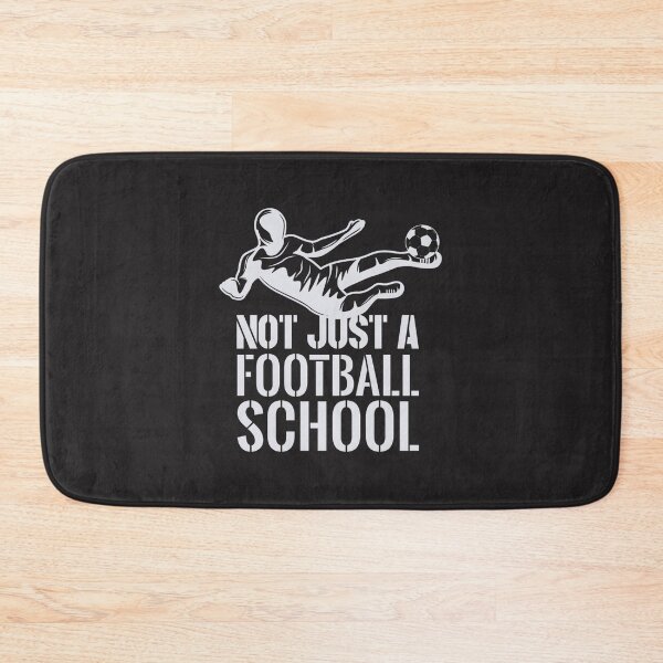 Item preview, Not Just A Football School Inspirational Sports Quote Design designed and sold by SimoStore.