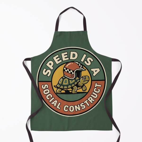 Item preview, Speed Is A Social Construct Turtle Badge designed and sold by DripCultureLab.