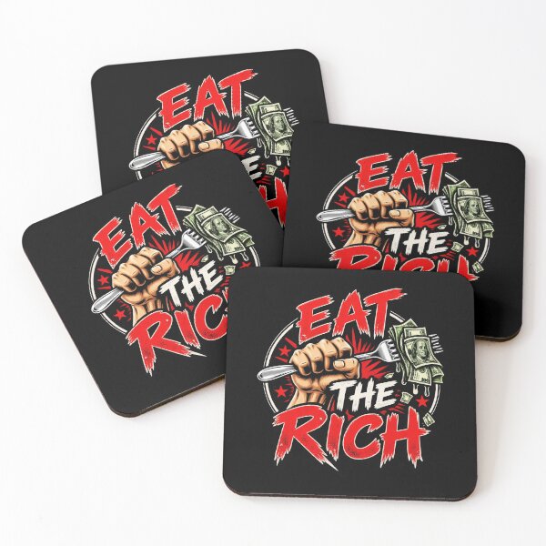 Artikelvorschau, Eat the Rich! entworfen und verkauft von FunFitsFactory.