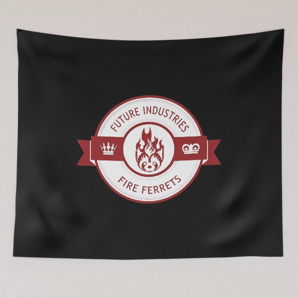 Item preview, Emblema de los hurones de fuego de Future Industries designed and sold by Taraerrell.