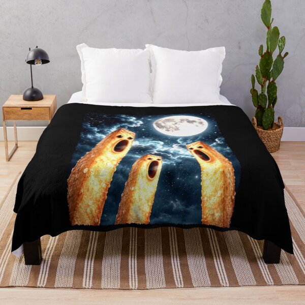 Item preview, Surreal French Fries Under a Full Moon designed and sold by elderberry.