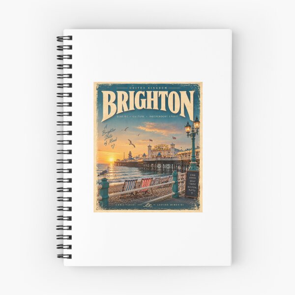Item preview, Brighton England – Vintage Seaside designed and sold by Fleetwood1994.