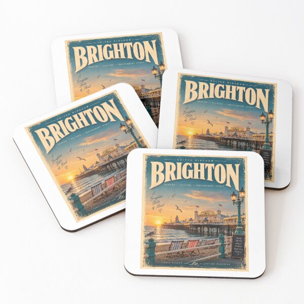Item preview, Brighton England – Vintage Seaside designed and sold by Fleetwood1994.