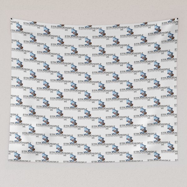 Item preview, People Are Strange, Sharks Not So Much - Unique Ocean and Human Contrast Design designed and sold by SimoStore.