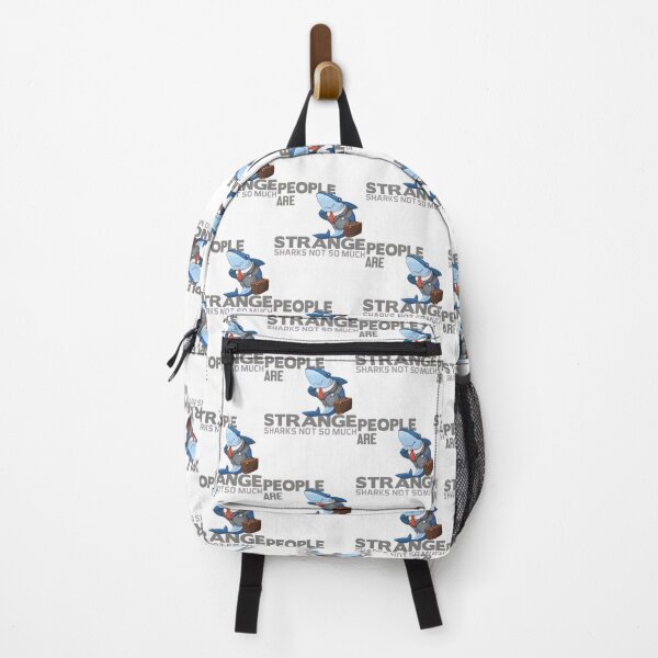 Item preview, People Are Strange, Sharks Not So Much - Unique Ocean and Human Contrast Design designed and sold by SimoStore.