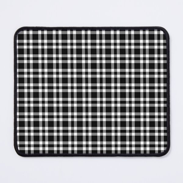 Item preview, Black White Plaid Pattern designed and sold by ArtbyDebbieC.