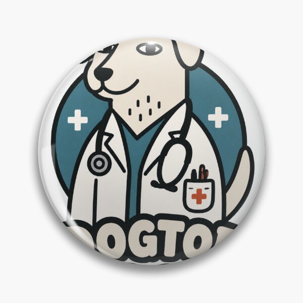 Item preview, Dogtor Cute Dog Veterinary Humor Design for Animal Lovers designed and sold by Piiouf.