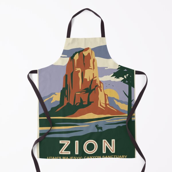 Item preview, Vintage Zion Utah Majestic Canyon designed and sold by Travelpeak.