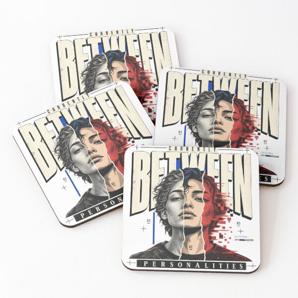 Item preview, Currently Between Personalities Funny Identity Crisis Design designed and sold by Trendy-Artistry.