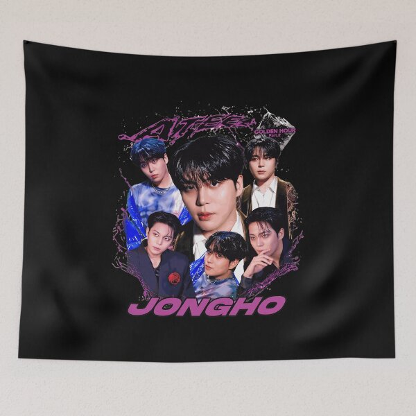 Item preview, K-Pop Idol Collage Graphic Tee designed and sold by SonyaHarr80213.