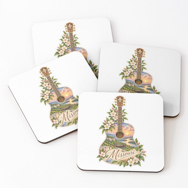 Item preview, Missouri Ozark River Guitar designed and sold by Whimspired By Paxx.
