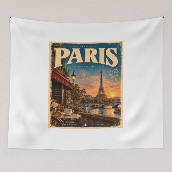Item preview, Paris France – Vintage Romantic City designed and sold by Fleetwood1994.