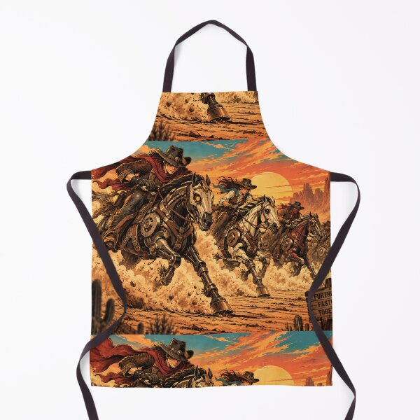 Item preview, Desert Race Steampunk Cowboy Riders Anime Poster designed and sold by Fanverse Merchandise.