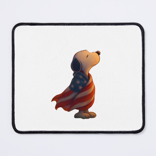 Item preview, Patriotic Snoopy with American Flag for 4th of July Celebration designed and sold by Trendy Tee.