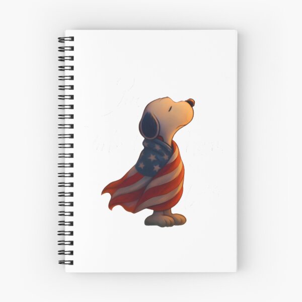 Item preview, Patriotic Snoopy with American Flag for 4th of July Celebration designed and sold by Trendy Tee.