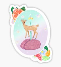 Slushies and Scratches Sticker