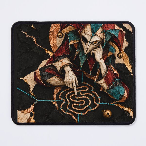 Item preview, Harlequin at the Inner Labyrinth designed and sold by Qenlo.