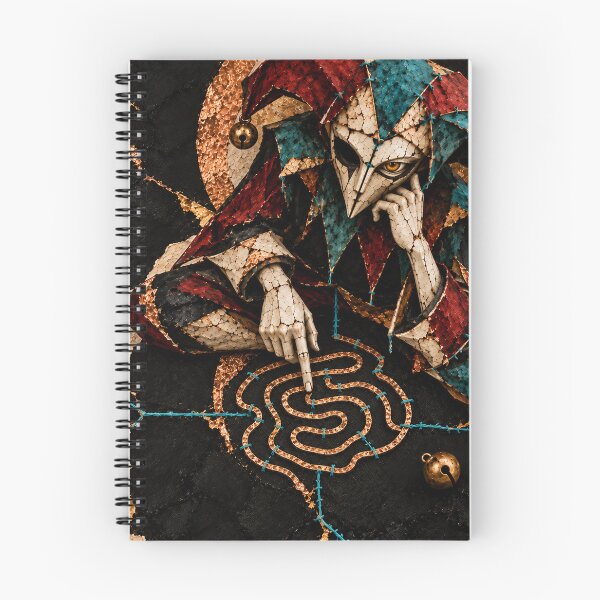 Item preview, Harlequin at the Inner Labyrinth designed and sold by Qenlo.