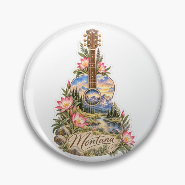 Item preview, Montana Big Sky Guitar designed and sold by Whimspired By Paxx.