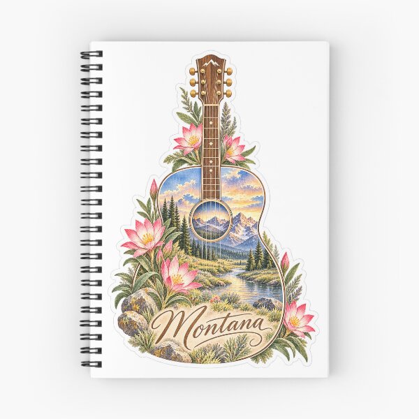 Item preview, Montana Big Sky Guitar designed and sold by Whimspired By Paxx.